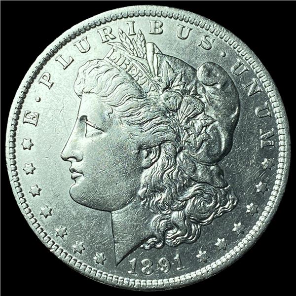 1891-S Silver Morgan Dollar CLOSELY UNCIRCULATED