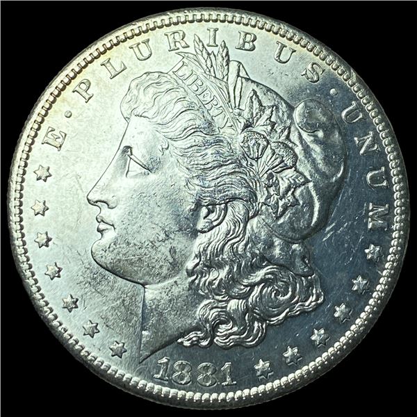 1881-S Silver Morgan Dollar GEM BU