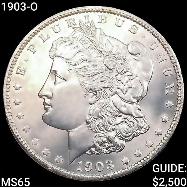 1903-O Morgan Silver Dollar GEM BU