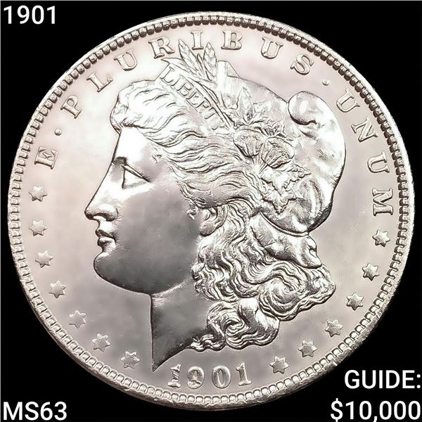 1901 Morgan Silver Dollar CHOICE BU