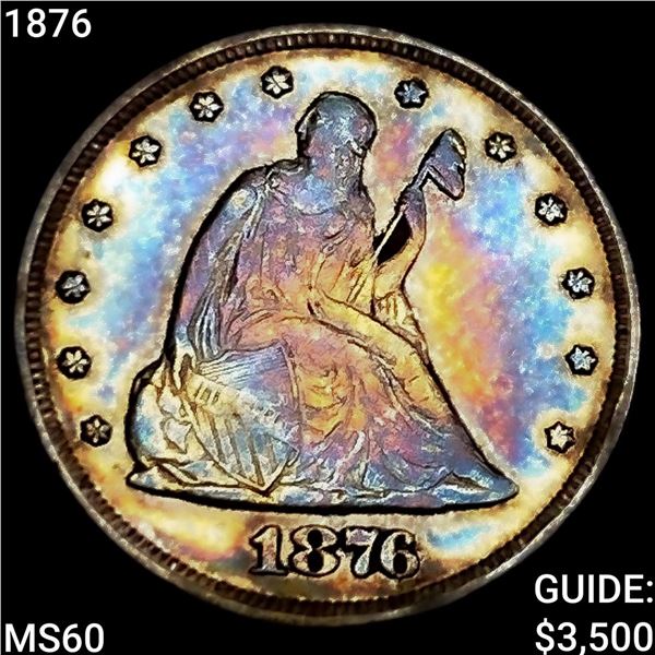 1876 Twenty Cent Piece UNCIRCULATED