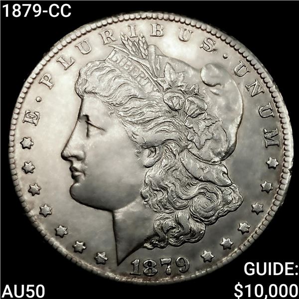 1879-CC Morgan Silver Dollar CLOSELY UNCIRCULATED