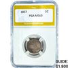 Image 1 : 1857 Flying Eagle Cent PGA MS60