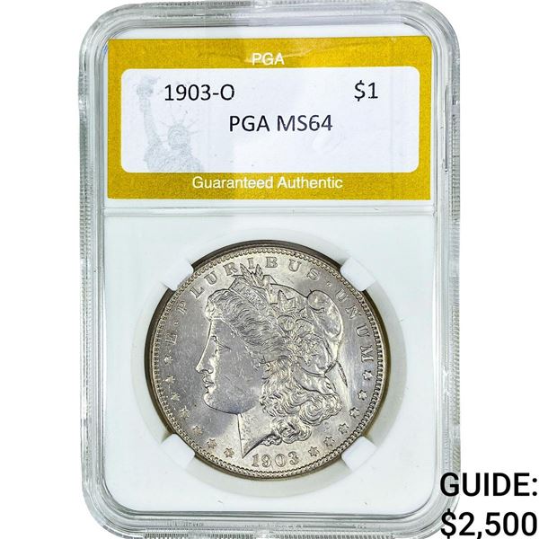 1903-O Morgan Silver Dollar PGA MS64