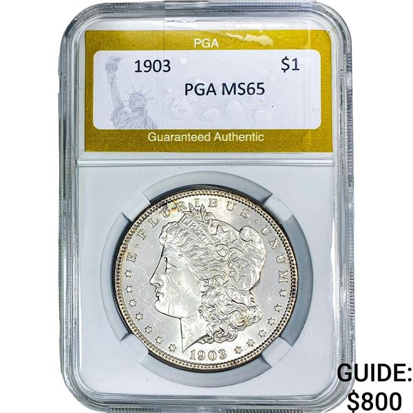 1903 Morgan Silver Dollar PGA MS65
