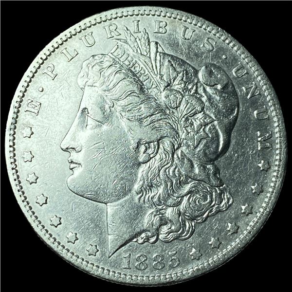 1885-S Silver Morgan Dollar CLOSELY UNCIRCULATED