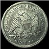Image 2 : 1853 Arrows Seated Liberty Quarter CLOSELY UNCIRCULATED