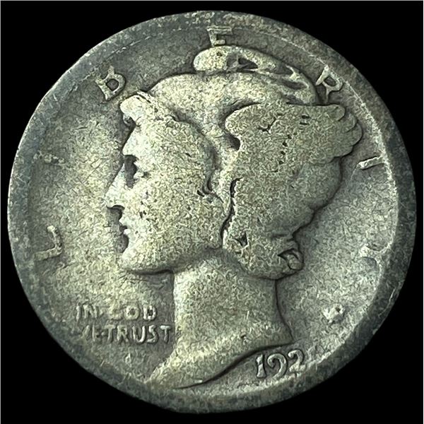 1923 Mercury Dime LIGHTLY CIRCULATED