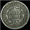Image 2 : 1842 Silver Half Dime CLOSELY UNCIRCULATED