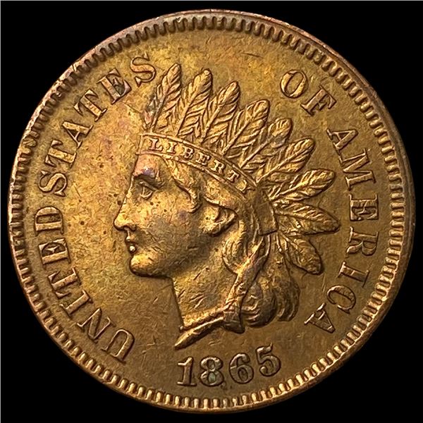 1865 Indian Head Cent CLOSELY UNCIRCULATED