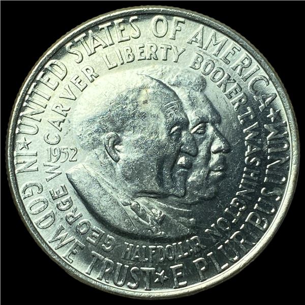 1952 Silver Half Dollar Booker T. Washington-Carver UNCIRCULATED