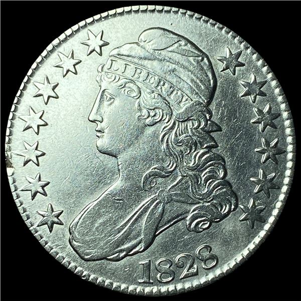 1828 Capped Bust Half Dollar UNCIRCULATED