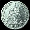 Image 1 : 1891-S Silver Seated Liberty Dime CLOSELY UNCIRCULATED