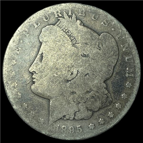 1895-S Silver Morgan Dollar NICELY CIRCULATED