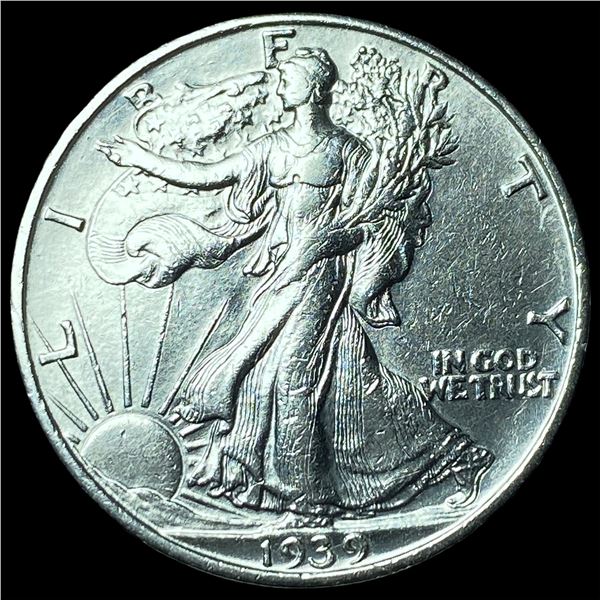 1939-S Silver Walking Liberty Half Dollar UNCIRCULATED