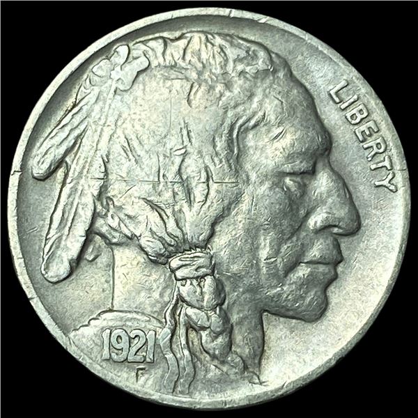 1921-S Buffalo Nickel CHOICE AU