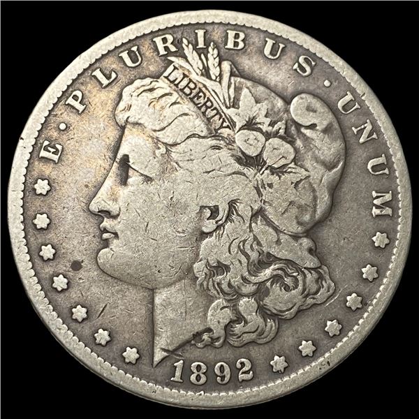 1892-S Silver Morgan Dollar LIGHTLY  CIRCULATED