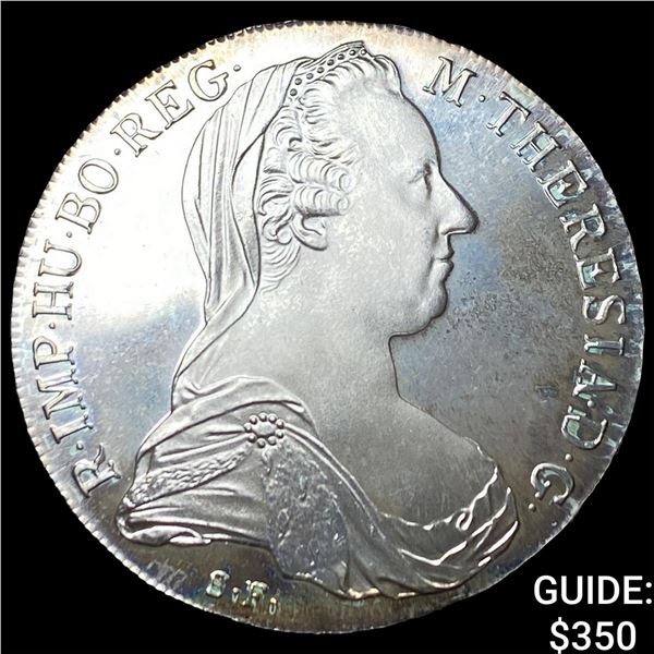 Austria Silver Trade Thaler Restrike