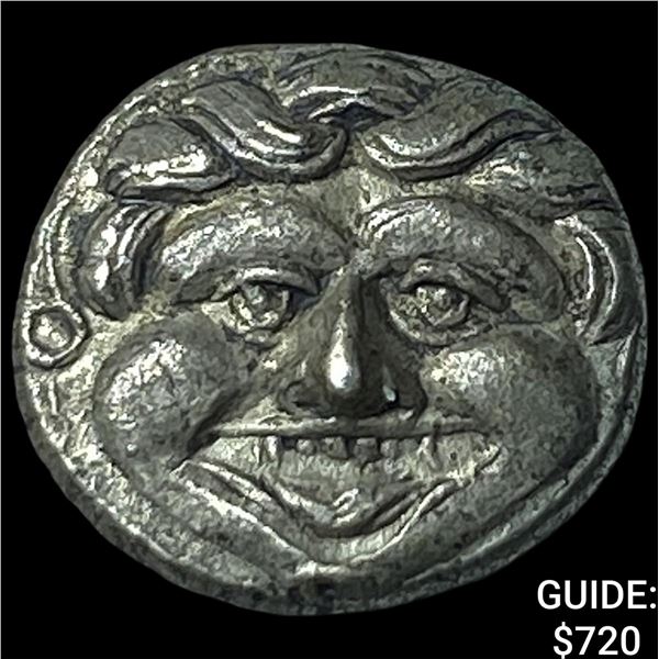Mysia, Parion 4th Cent. BC Silver Hemidrachm