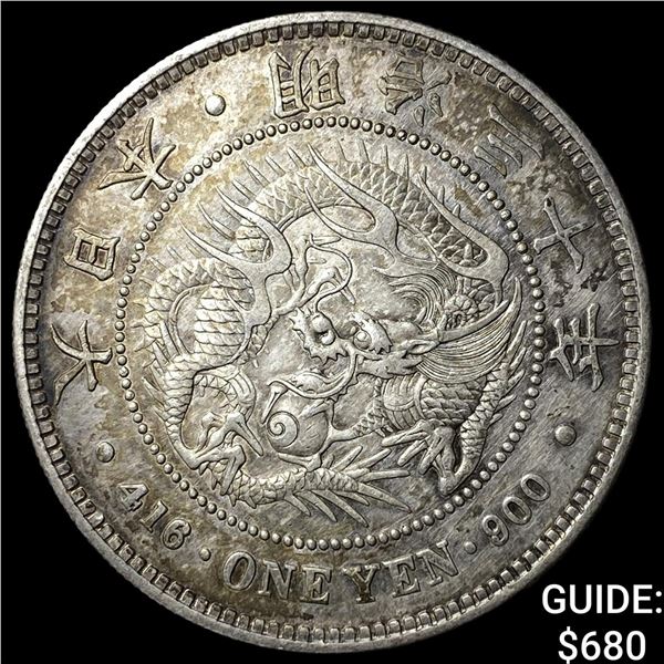 1897 Japan Silver 1 Yen