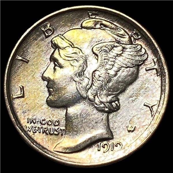 1919 Silver Mercury Dime UNCIRCULATED