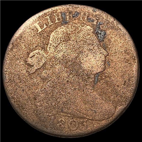 1803 RD Draped Bust Large Cent NICELY  CIRCULATED