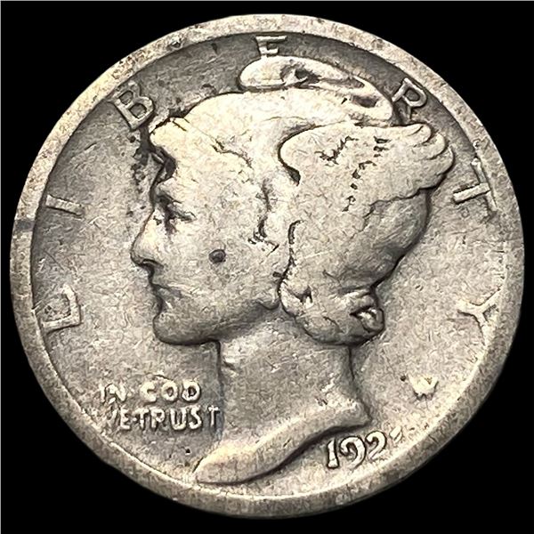 1921 Silver Mercury Dime NEARLY UNCIRCULATED