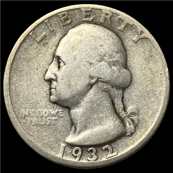 1932-D Silver Washington Quarter LIGHTLY  CIRCULATED
