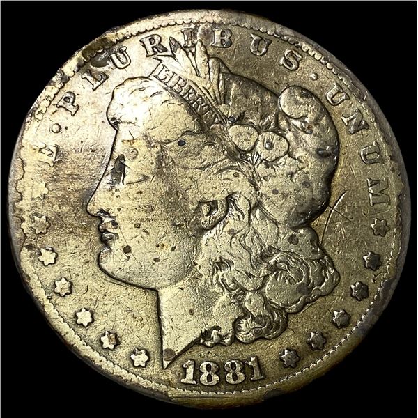 1881-CC Silver Morgan Dollar HIGH GRADE
