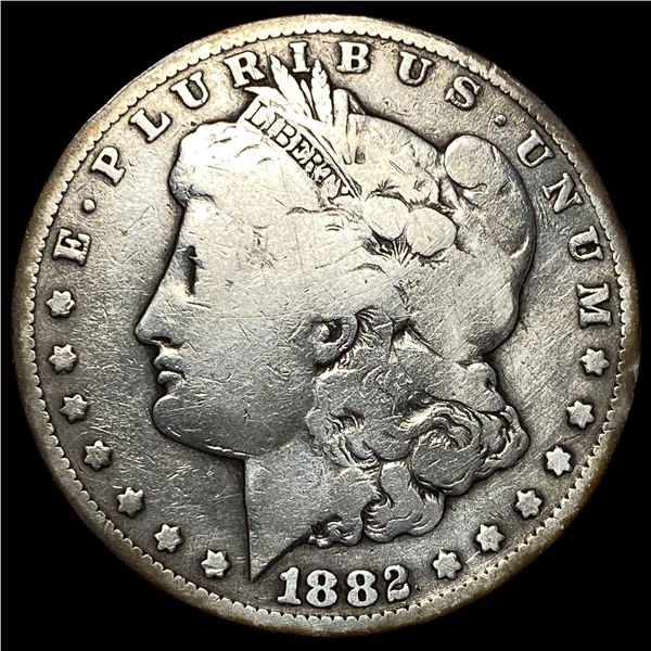 1882-CC Silver Morgan Dollar LIGHTLY  CIRCULATED
