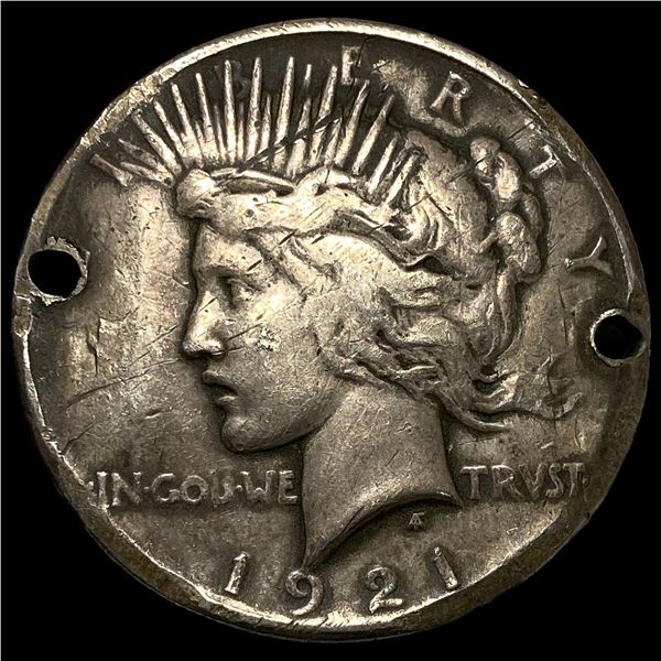 1921 Silver Peace Dollar CLOSELY UNCIRCULATED