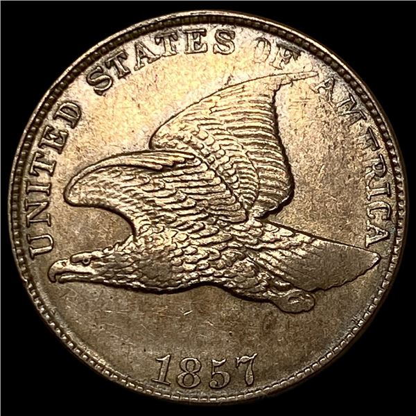 1857 Flying Eagle Cent UNCIRCULATED