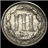 Image 2 : 1867 Nickel Three-Cent Piece ABOUT  UNCIRCULATED
