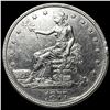 Image 1 : 1877 Silver Trade Dollar CLOSELY UNCIRCULATED