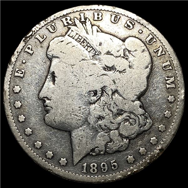 1895 Morgan Silver Dollar LIGHTLY CIRCULATED