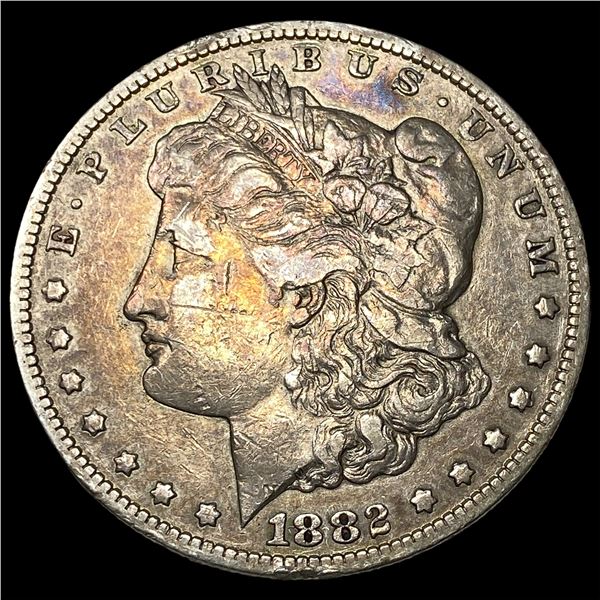 1882-CC Silver Morgan Dollar NEARLY  UNCIRCULATED