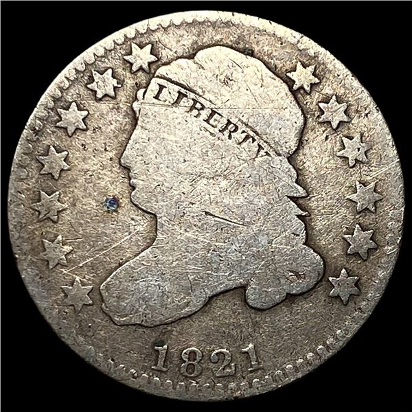 1821 Capped Bust Dime NICELY CIRCULATED