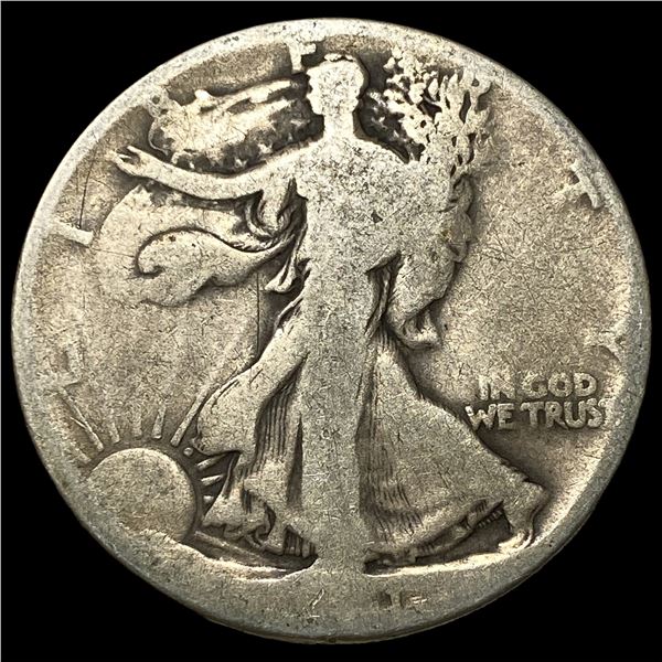 1917-D Silver Walking Liberty Half Dollar  NICELY CIRCULATED