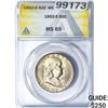 Image 1 : 1952-S Franklin Half Dollar ANACS MS65