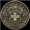 Image 1 : 1876B Switzerland Billon 10 Rappen