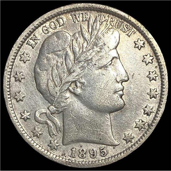 1895 Barber Half Dollar