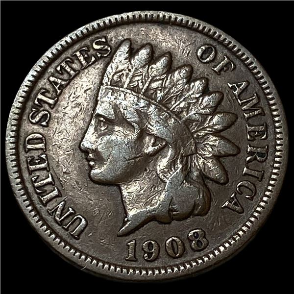 1908-S Indian Head Cent NEARLY UNCIRCULATED