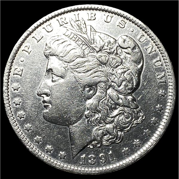 1891-O Silver Morgan Dollar CLOSELY  UNCIRCULATED