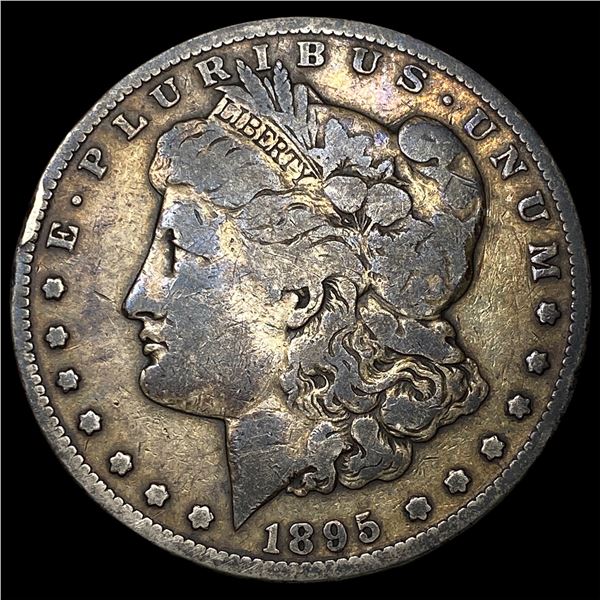 1895-S Silver Morgan Dollar LIGHTLY  CIRCULATED