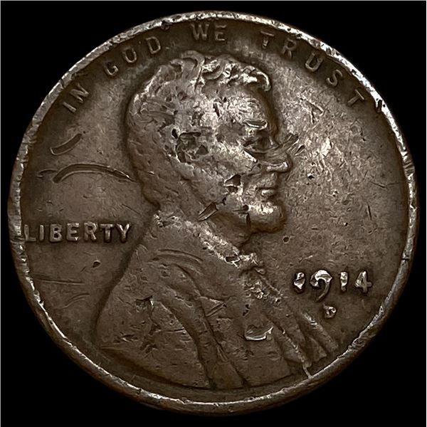 1914-D Lincoln Wheat Cent CLOSELY  UNCIRCULATED