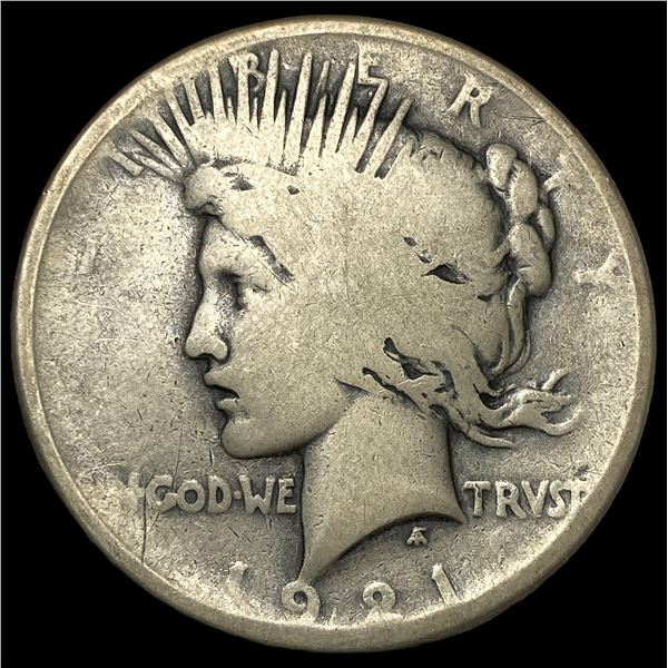 1921 Peace Silver Dollar NICELY CIRCULATED