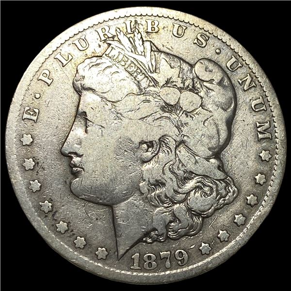 1879-CC Silver Morgan Dollar LIGHTLY  CIRCULATED