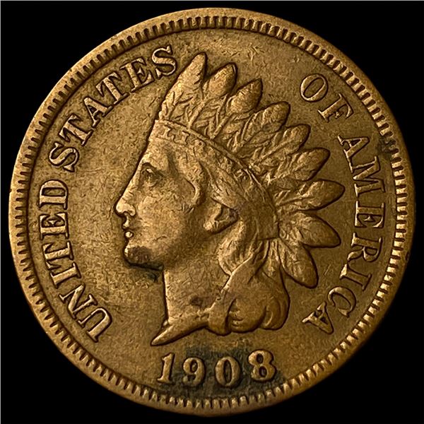 1908-S Indian Head Cent NEARLY UNCIRCULATED