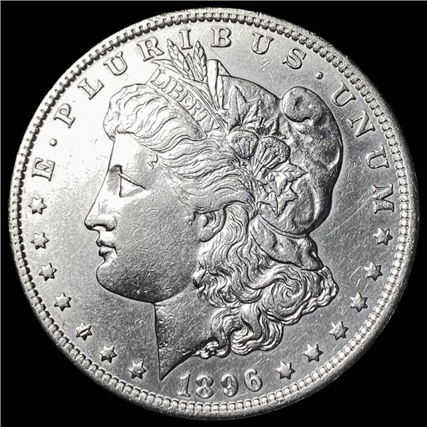 1896-O Silver Morgan Dollar CHOICE AU