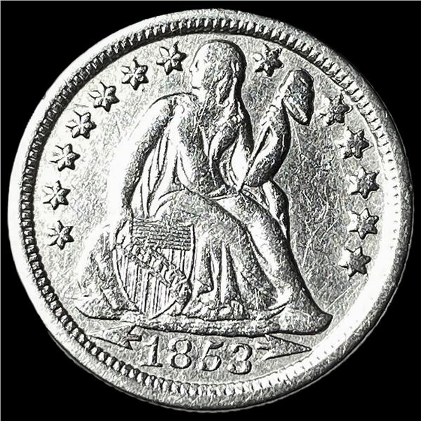 1853-O Arrows Seated Liberty Dime  UNCIRCULATED